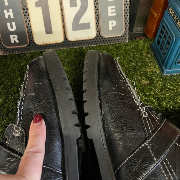 Cadillac Men's Army Black Carpenter Boots Size - Picture 11 of 13